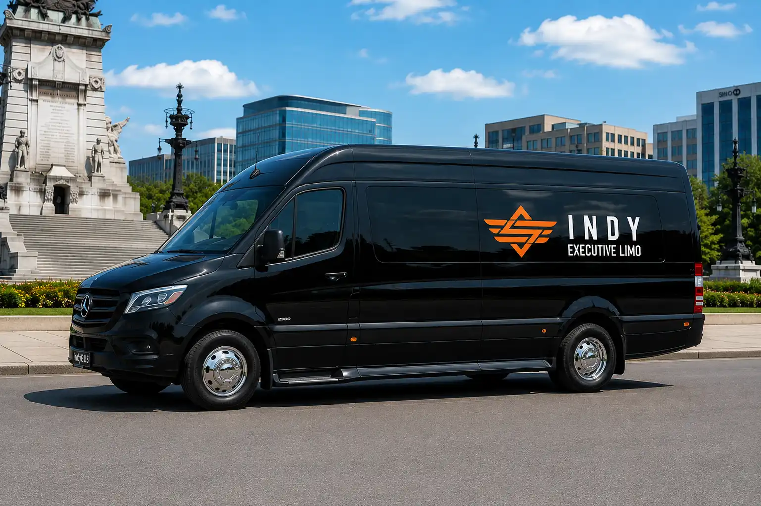 Mercedes Sprinter Group Travel Indianapolis - 14 Passenger Executive Van