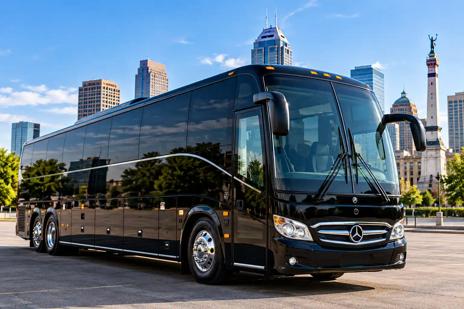 Charter Bus Rental Indianapolis - Motor Coach for Corporate and Convention Groups